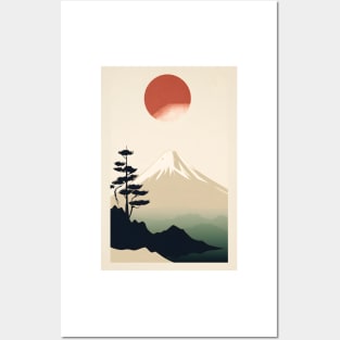 Japanese Inspired Design Posters and Art